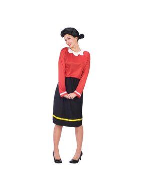 Fun World Womens Olive Oyl Costume